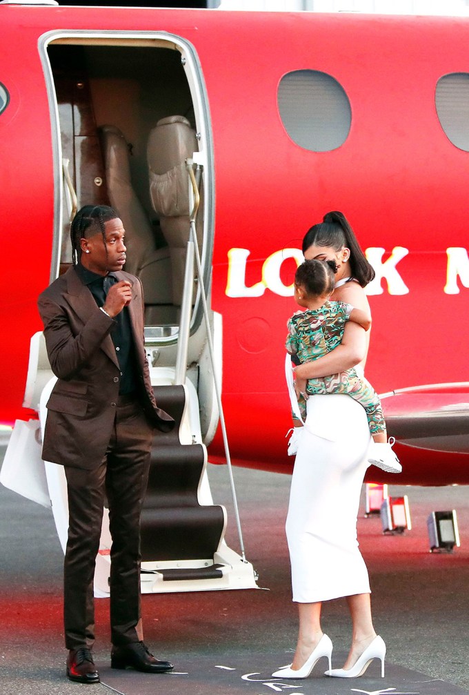 Travis Scott & Kylie Jenner Seen A Month Before Reported Split