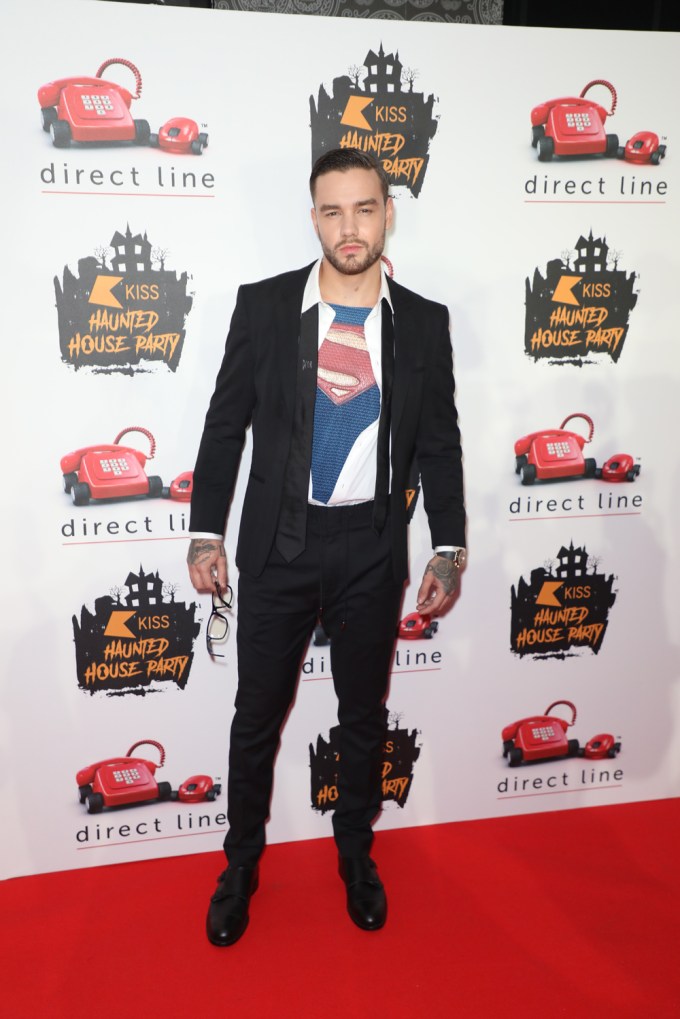 Liam Payne Arriving At The KISS Haunted House Party