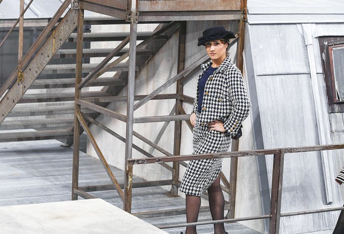 Marie Benoliel, aka Marie S’Infiltre, Crashes the Chanel Show at Paris Fashion Week