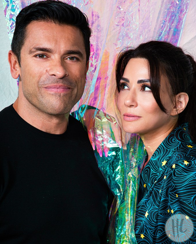 Mark Consuelos & Marisol Nichols At HollywoodLife’s NYCC Portrait Studio