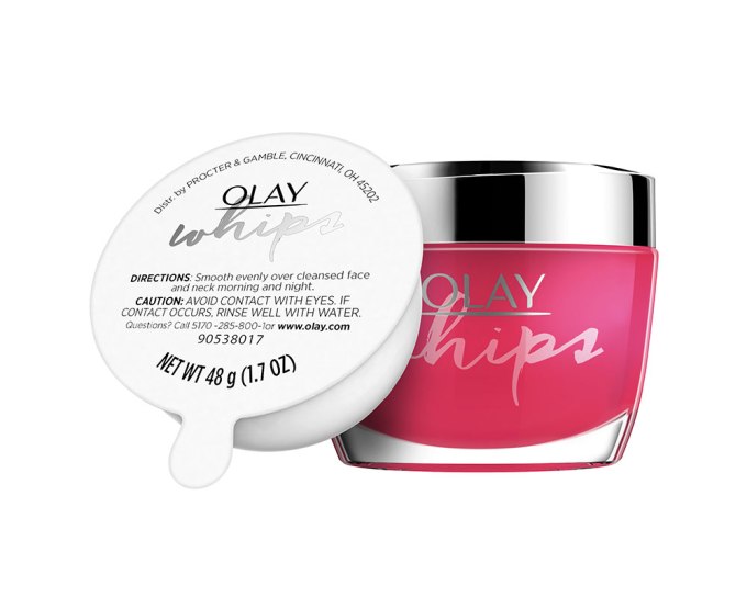 Olay Regenerist Whip Limited Edition Pink Ribbon Face Moisturizer + Refill, $57.99, olay.com