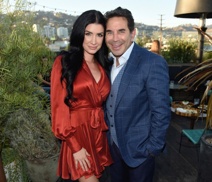 Dr. Paul Nassif and Brittany Pattakos looking happy