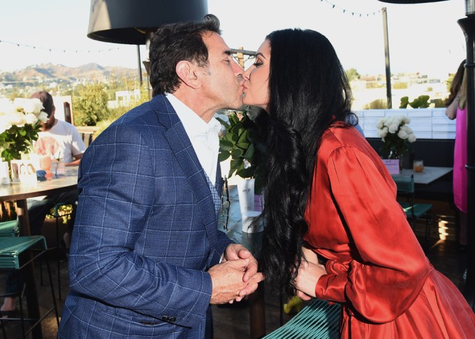 Dr. Paul Nassif and Brittany Pattakos share a kiss