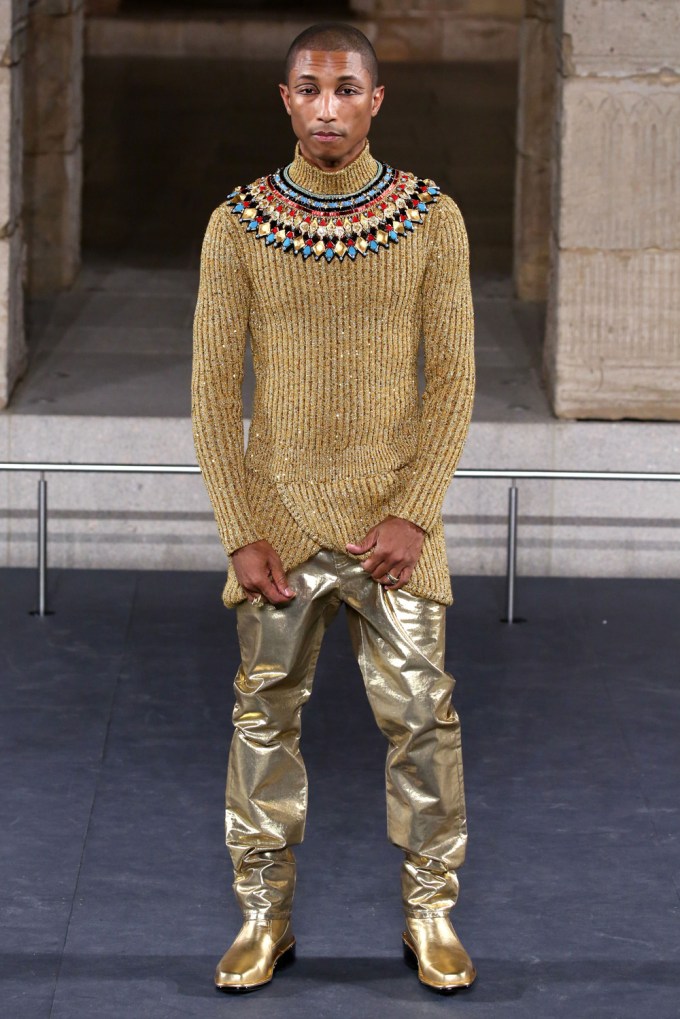 Pharrell Williams at the Chanel Metiers d’Art 2018-2019 show