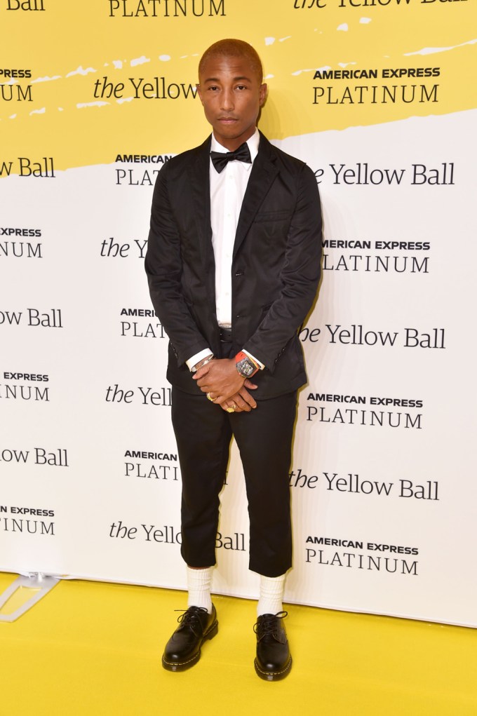 Pharrell Williams at The Yellow Ball