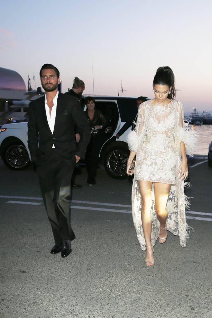 Kendall Jenner & Scott Disick In Cannes