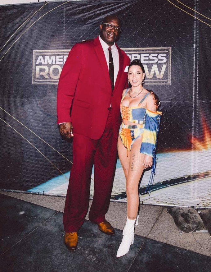 Halsey and Shaquille O’Neal