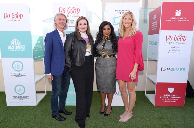 DSW Launches First-Ever DSWGives Do Good Pop-Up With Mindy Kaling in Los Angeles