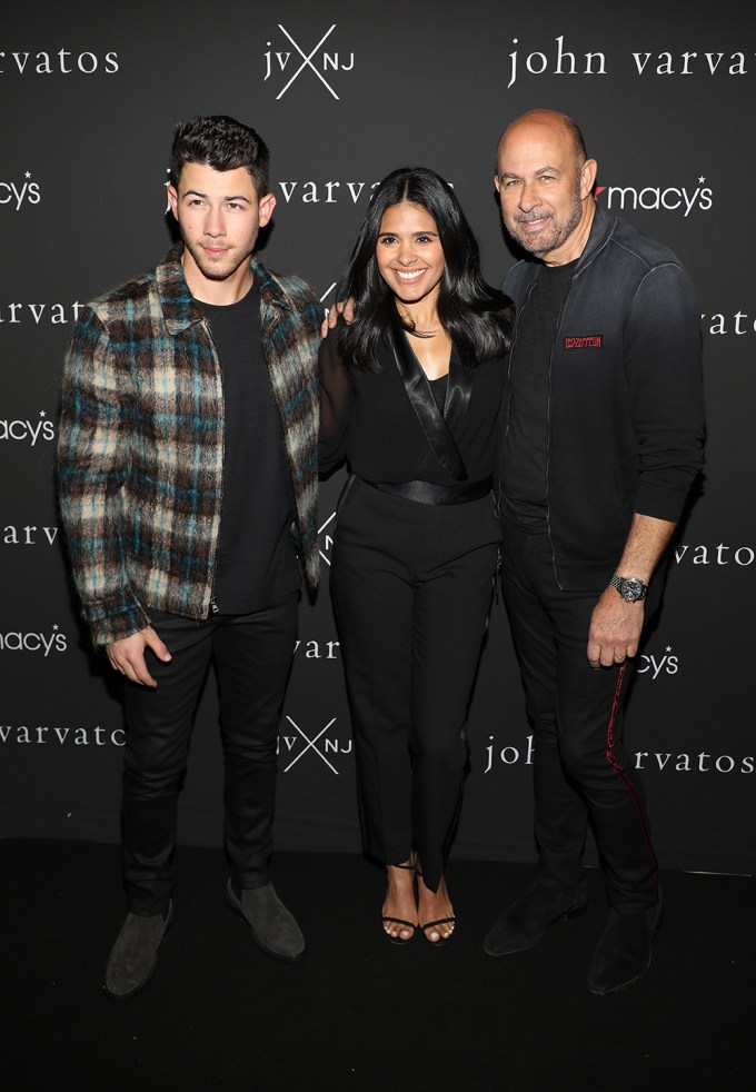 International Menswear Designer John Varvatos And Musician And Actor Nick Jonas Celebrate The Launch Of Their New Fragrance, JVxNJ Silver Edition