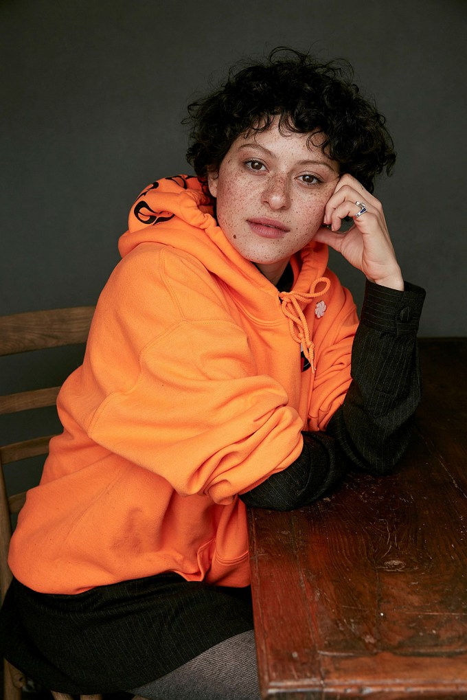 Alia Shawkat poses at the Sundance Film Festival