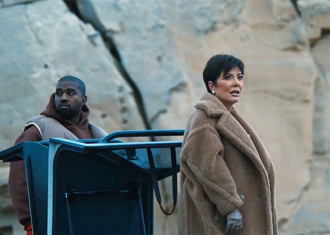 Kris Jenner & Kanye West In ‘Closed On Sunday’