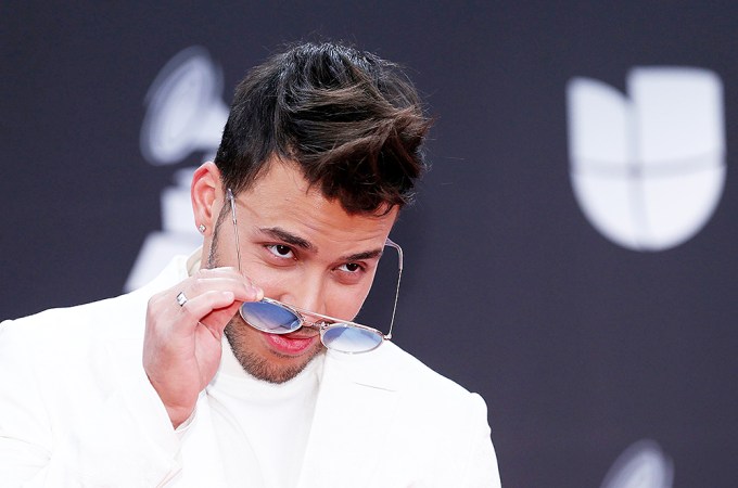 Prince Royce at the Latin Grammys