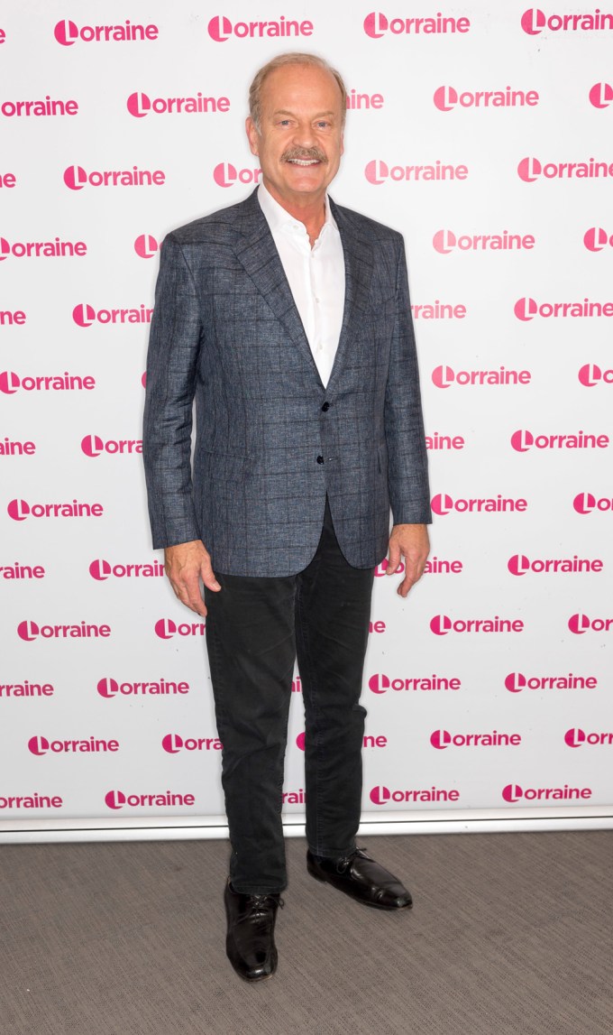 Kelsey Grammer on the red carpet at ‘Lorraine’ TV show in London