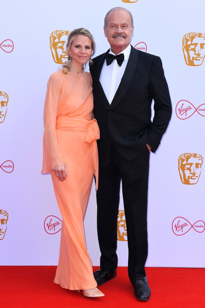 Kelsey Grammer & wife Kayte Walsh at the 2019 British Academy Television Awards