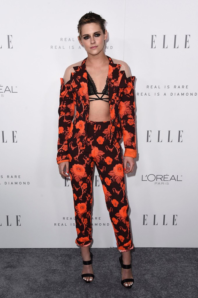 Kristen Stewart at the 2017 ELLE Women in Hollywood Awards