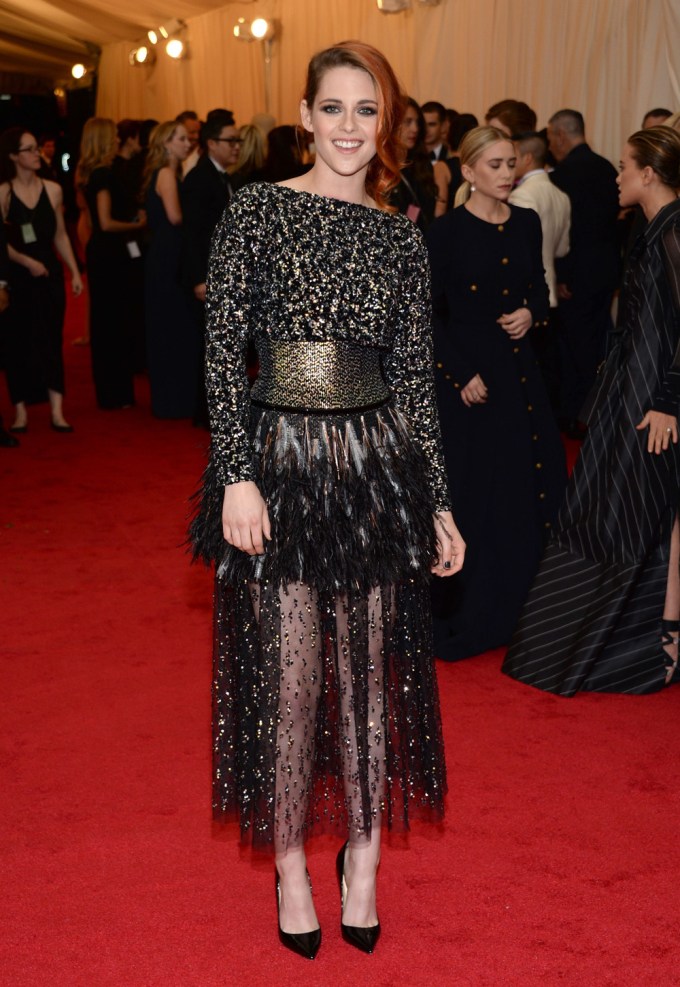 Kristen Stewart at the 2014 Met Gala
