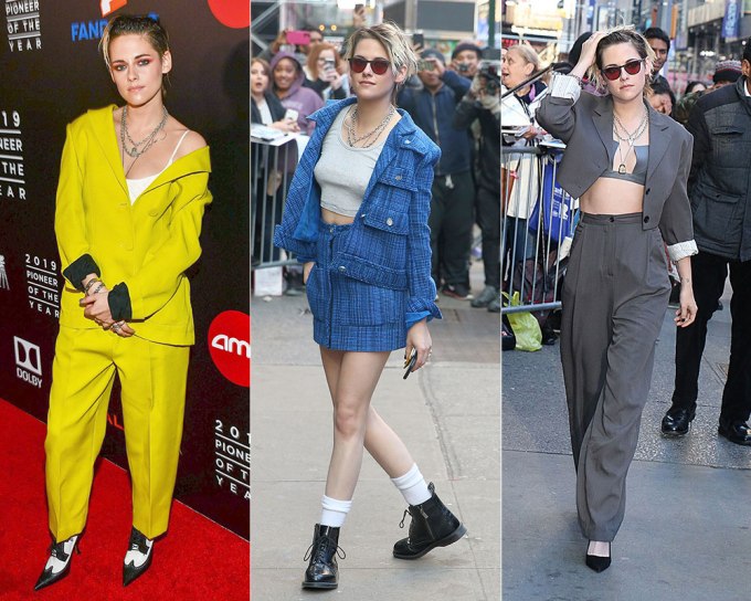 Kristen Stewart’s ‘Charlie’s Angels’ Press Outfits