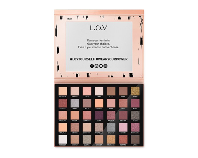 L.O.V The Choice is All Yours Eyeshadow Palette, $28, Amazon