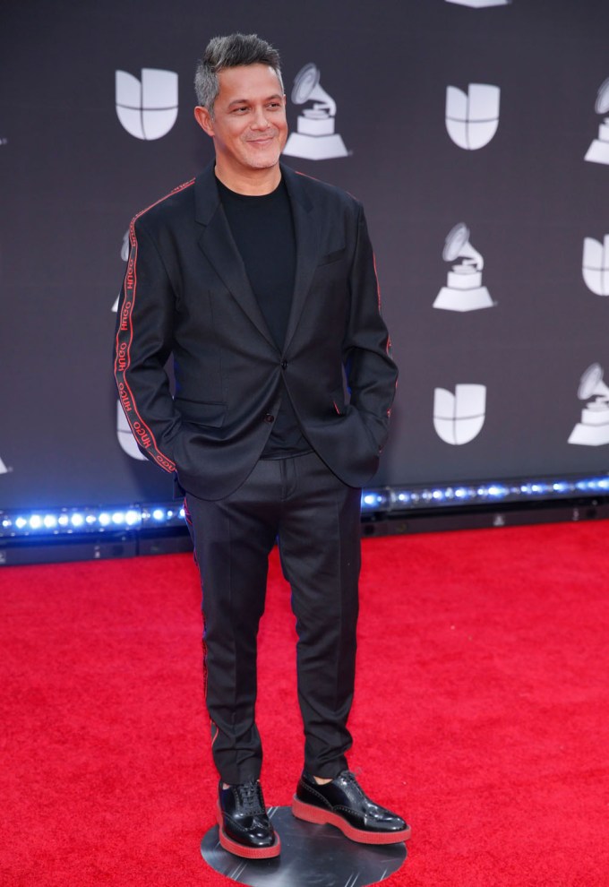 Alejandro Sanz at the 019 Latin Grammy Awards