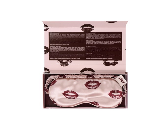 Slip Sleep Mask – Berry Kiss, $50, slip.com