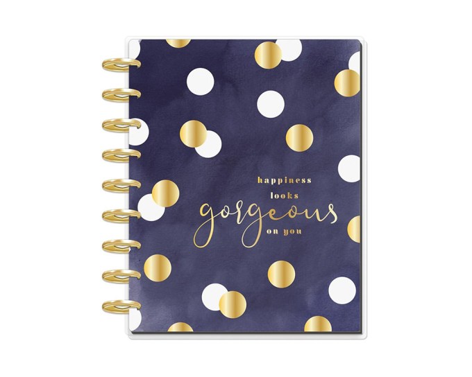 The Happy Planner Classic Planner Gorgeous Glam Girl, $32.99, thehappyplanner.com