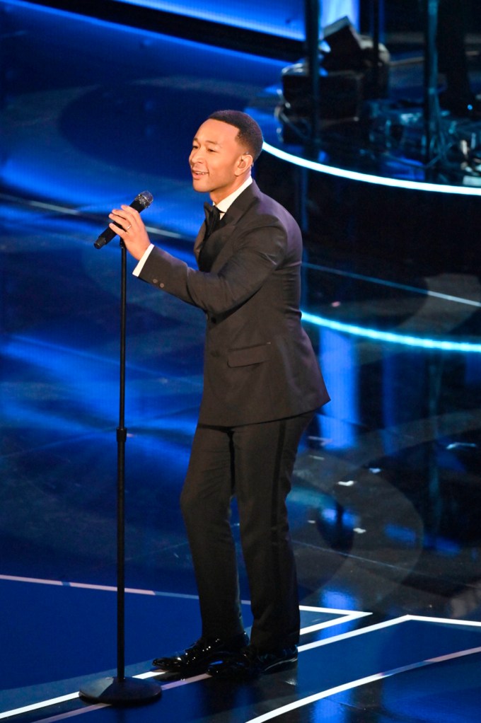 John Legend performs at the 42nd Annual Kennedy Center Honors