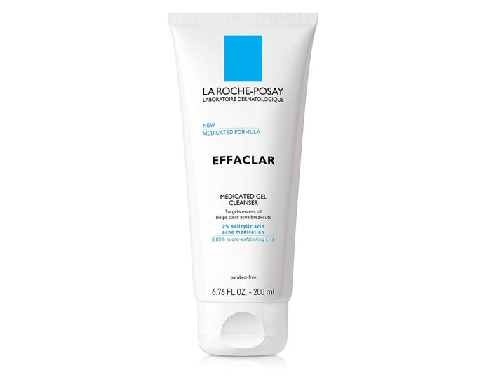 La Roche Posay Effaclar Medicated Acne Face Wash, $14.99, laroche-posay.us