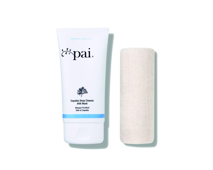 Pai Skincare Copaiba Deep Cleanse AHA Mask + Cloth, $60, paiskincare.us
