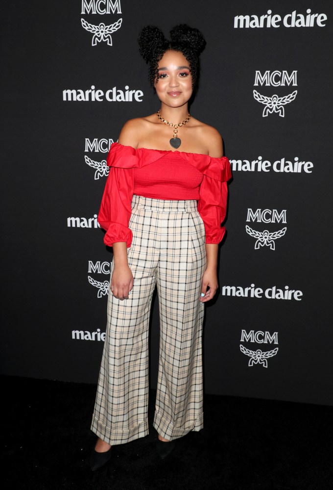 Aisha Dee At Marie Claire Change Makers Celebration