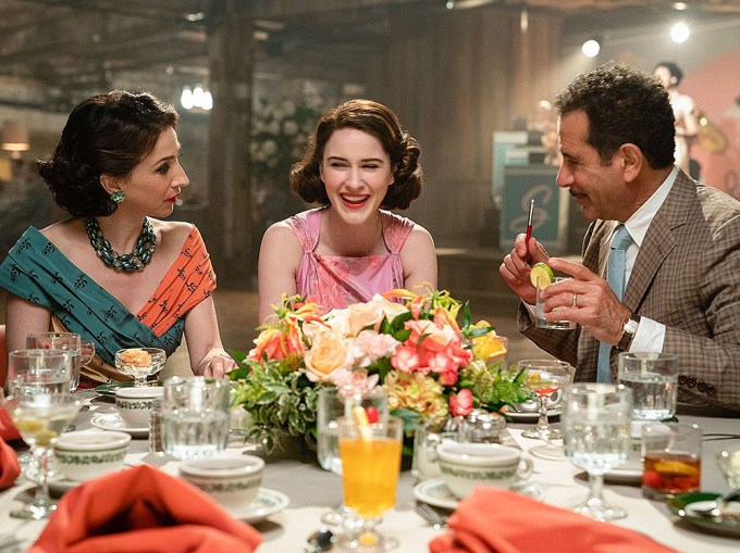 Midge Maisel at Dinner with her Mother and Father-in-Law