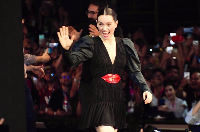 Daisy Ridley at CCXP in Brazil
