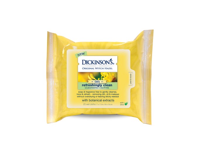 Dickinson’s Original Witch Hazel Daily Refreshingly Clean Cleansing Cloths, $6.39, Target