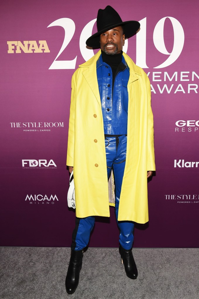 Billy Porter Looks Vibrant At The FNAAs