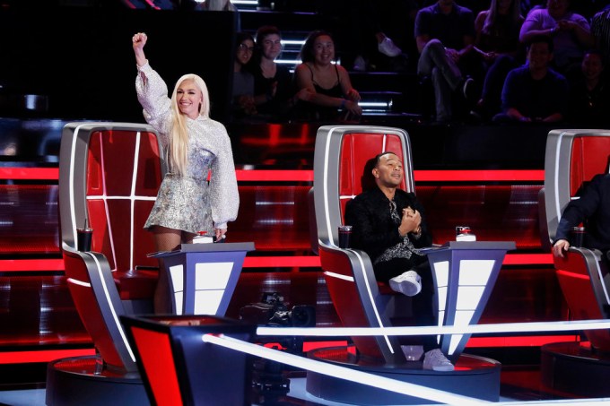 Gwen Stefani During ‘The Voice’ Battle Rounds