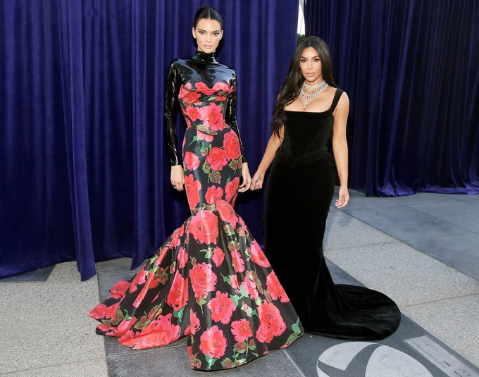 Kendall Jenner & Kim Kardashian