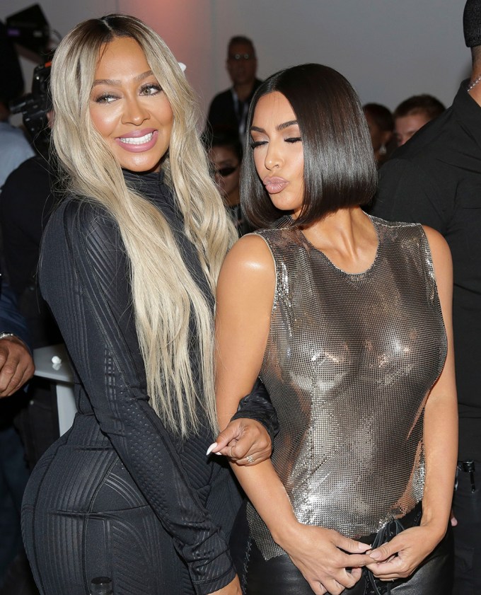 Kim Kardashian & La La Anthony