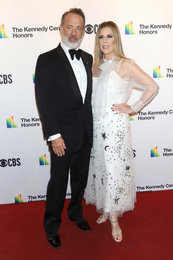 Tom Hanks and Rita Wilson attend the 2019 Kennedy Center Honors