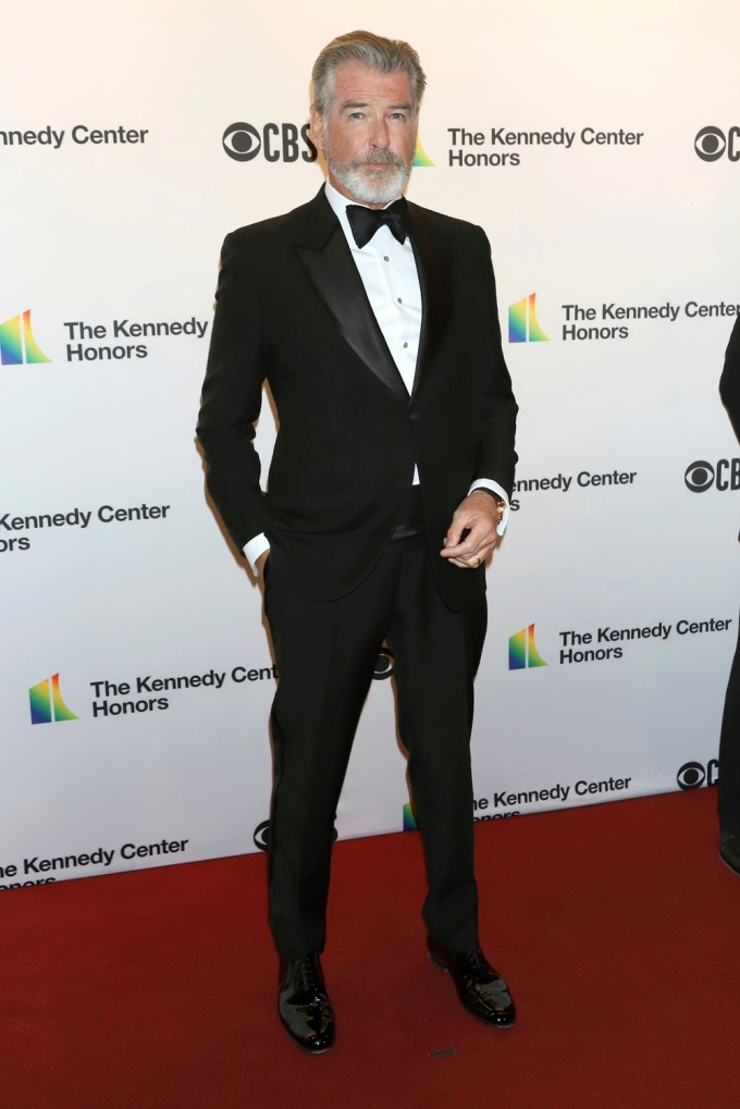 Pierce Brosnan attends the 2019 Kennedy Center Honors