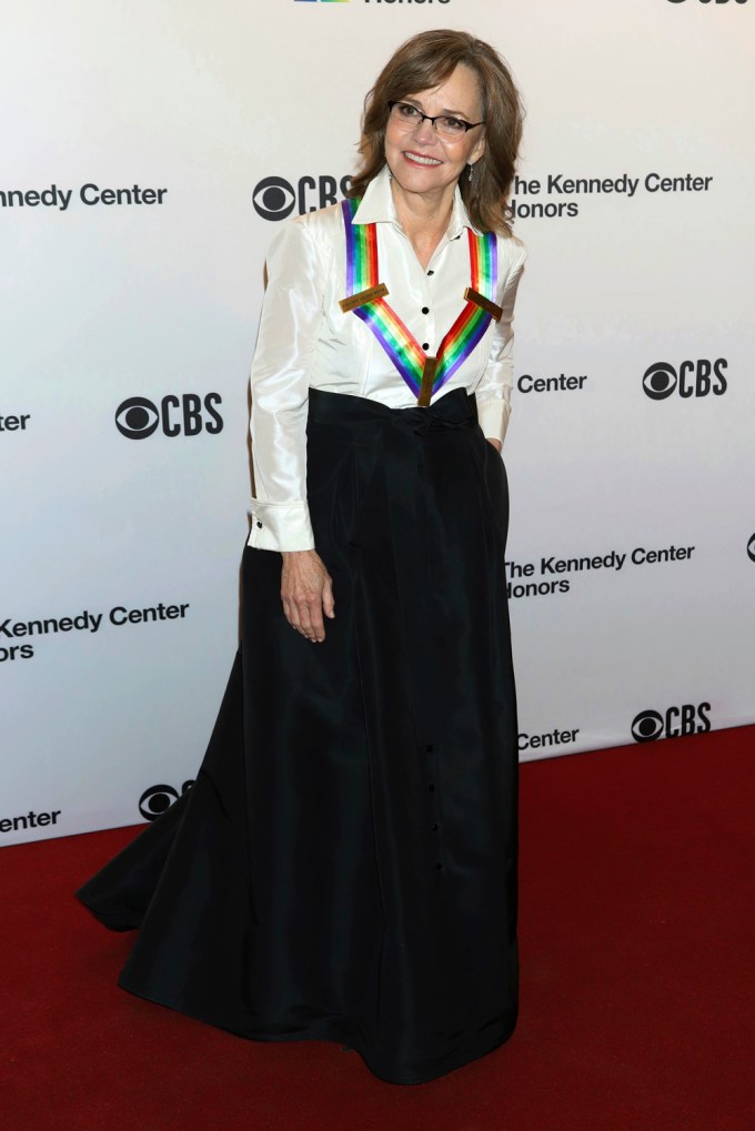 Sally Field poses at the 2019 Kennedy Center Honors