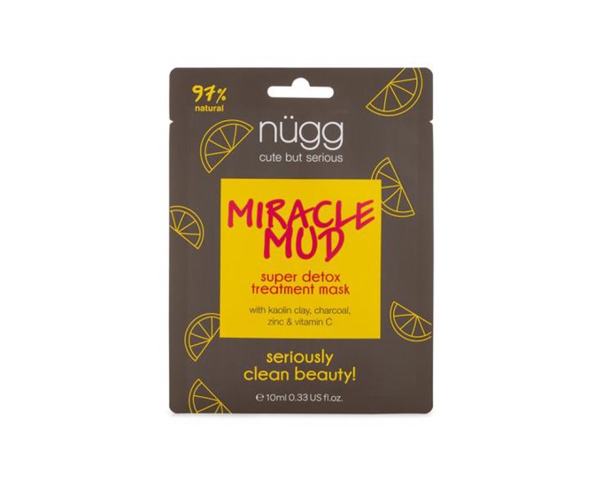 Nugg Beauty Miracle Mud Skin Detox Mask, $3.99, nuggbeauty.com