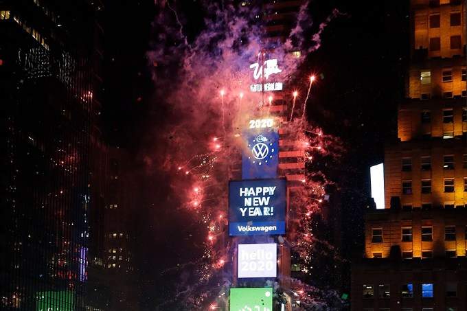 New Year, New York, USA – 01 Jan 2020
