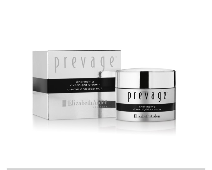 PREVAGE® Anti-Aging Overnight Cream, $137, elizabetharden.com