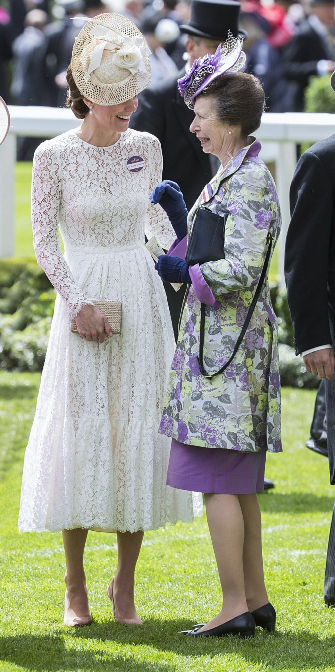 Princess Anne and Duchess Catherine