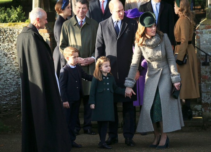The Royal Family In Sandringham On Christmas Day 2019