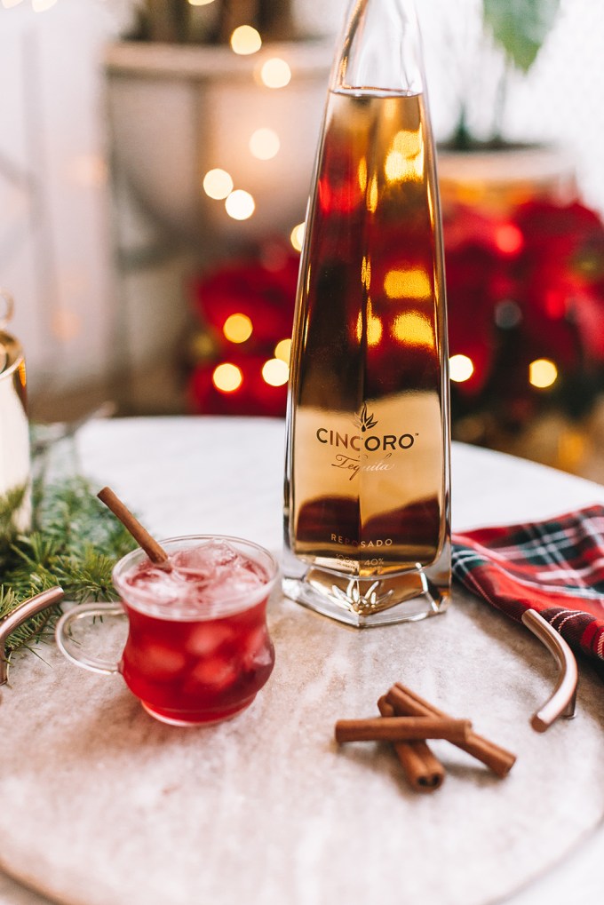 Cincoro Chilled Tequila Toddy