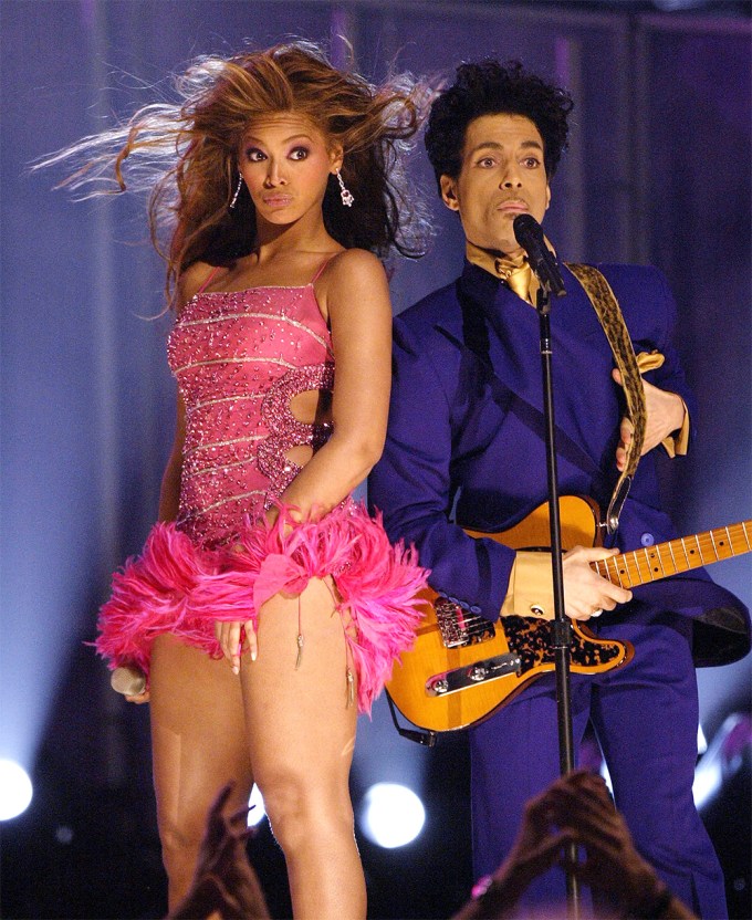 Beyonce & Prince perform at the 2004 Grammy Awards