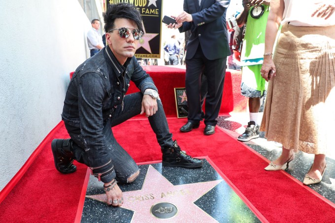 Criss Angel Honored with a Star on the Hollywood Walk of Fame