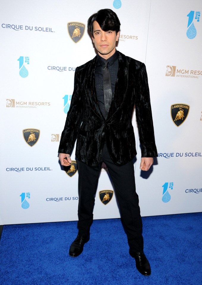 Criss Angel attends ‘One Night For One Drop’ charity event