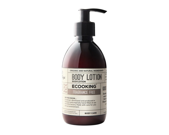 Ecooking Body Lotion Fragrance Free, $34, ecooking.com