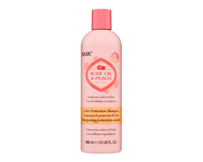 HASK Rose Oil & Peach Color Protection Shampoo, $14.95, Amazon